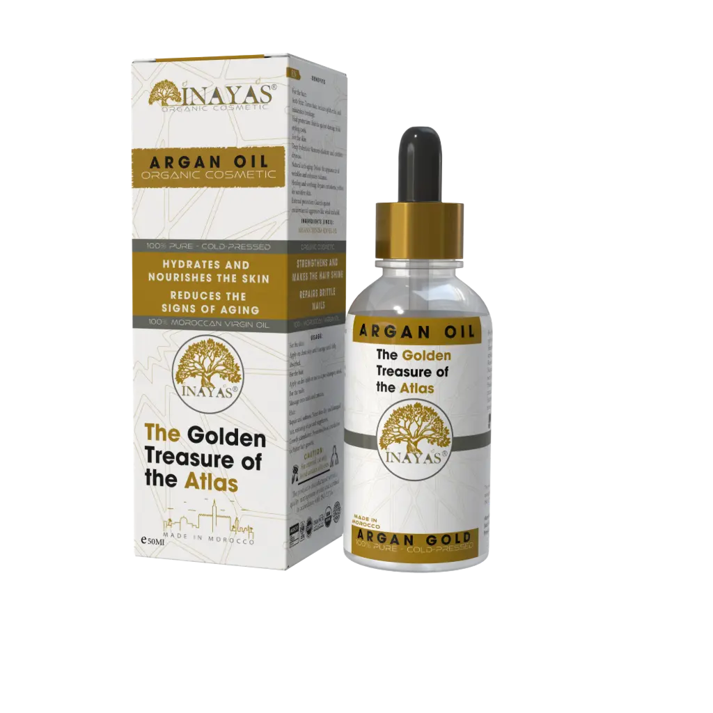 [INY-ARG-COS-1X50M-FGL-AR] INAYAS-HUILE D'ARGAN COSMETIQUE 50 ML